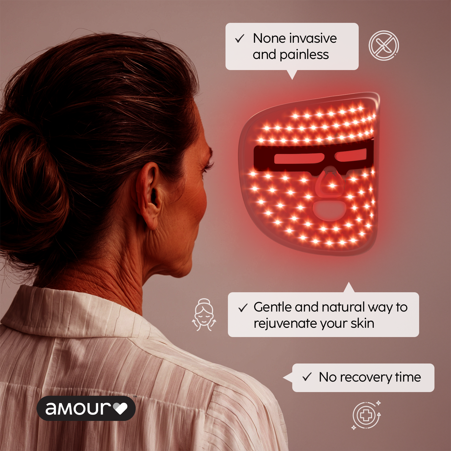 Lumive Red Light Therapy Mask